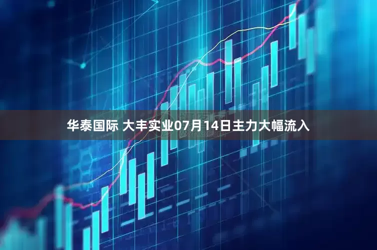 华泰国际 大丰实业07月14日主力大幅流入