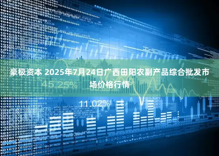 豪极资本 2025年7月24日广西田阳农副产品综合批发市场价格行情