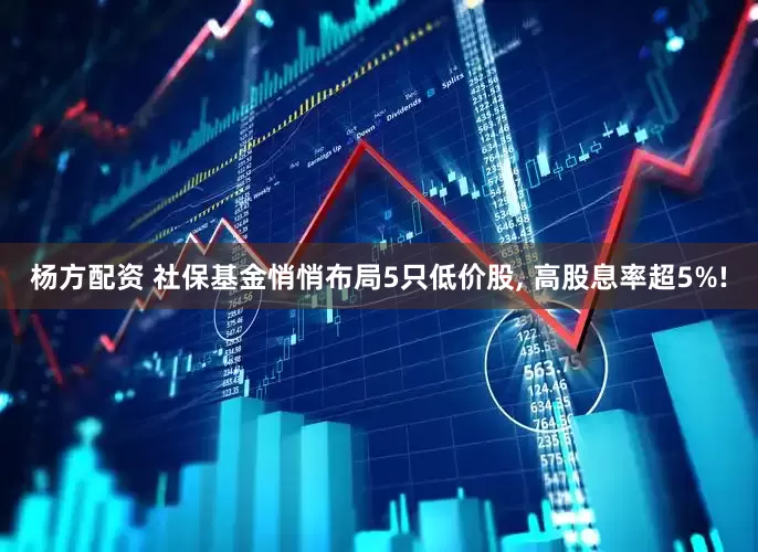杨方配资 社保基金悄悄布局5只低价股, 高股息率超5%!